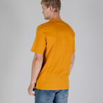 T-shirt Aquascutum ACTIVE CLUB CHECK POCKET T-SHIRT Senape - Foto 3