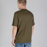 T-shirt Aquascutum ACTIVE CLUB CHECK POCKET T-SHIRT Verde Oliva - Foto 3