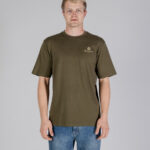 T-shirt Aquascutum ACTIVE SMALL LOGO T-SHIRT Verde Oliva - Foto 1