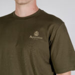 T-shirt Aquascutum ACTIVE SMALL LOGO T-SHIRT Verde Oliva - Foto 4