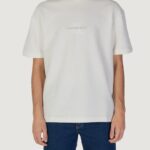 T-shirt Calvin Klein Jeans CITY GRID SS TEE Beige - Foto 2