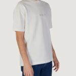 T-shirt Calvin Klein Jeans CITY GRID SS TEE Beige - Foto 4