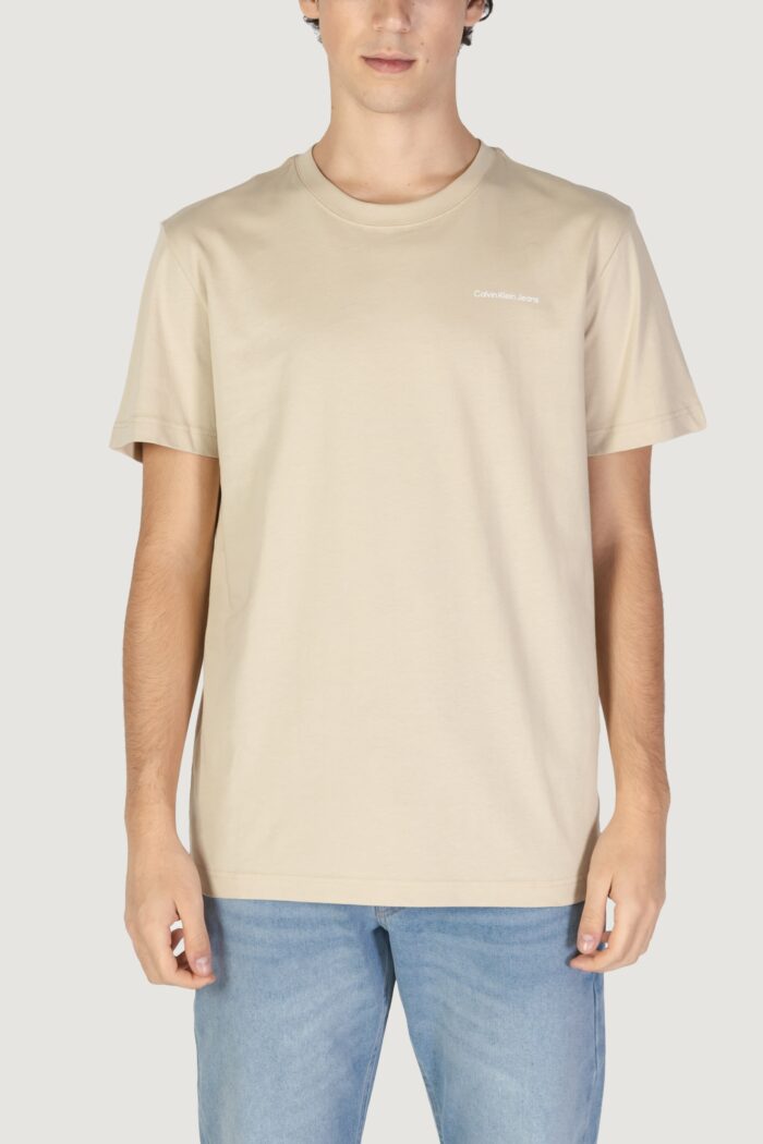 T-shirt Calvin Klein CK MULTIBOX TEE Beige