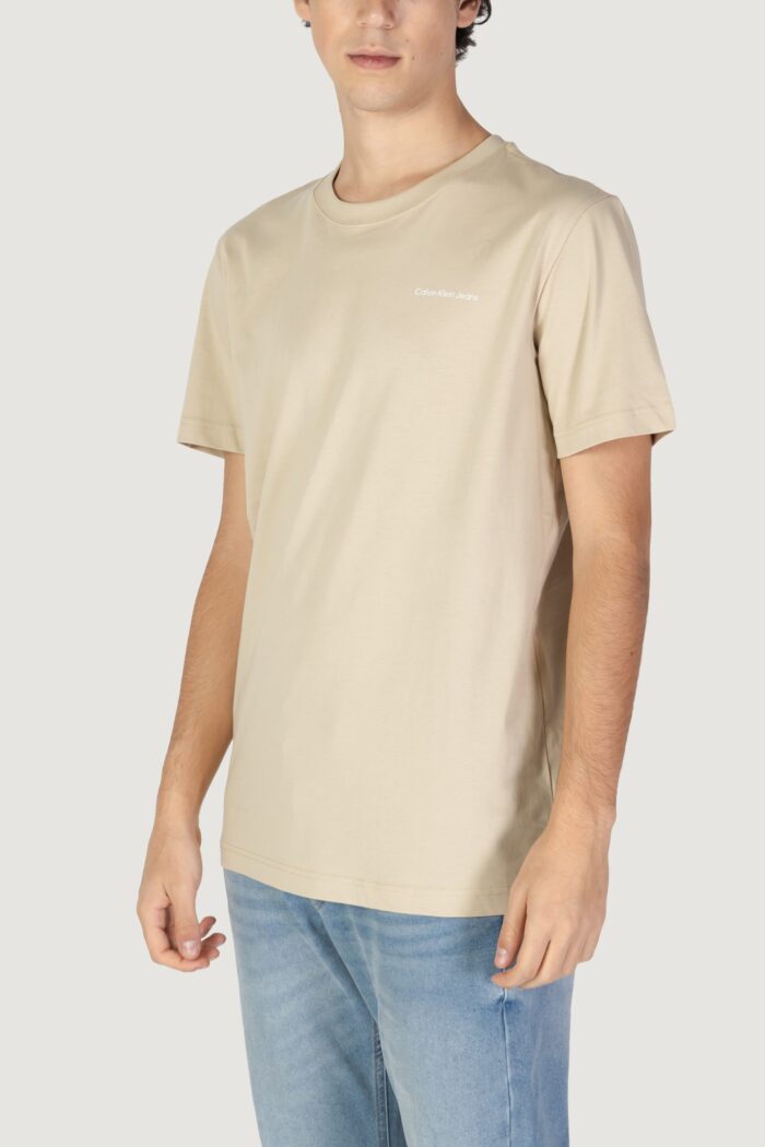 T-shirt Calvin Klein CK MULTIBOX TEE Beige