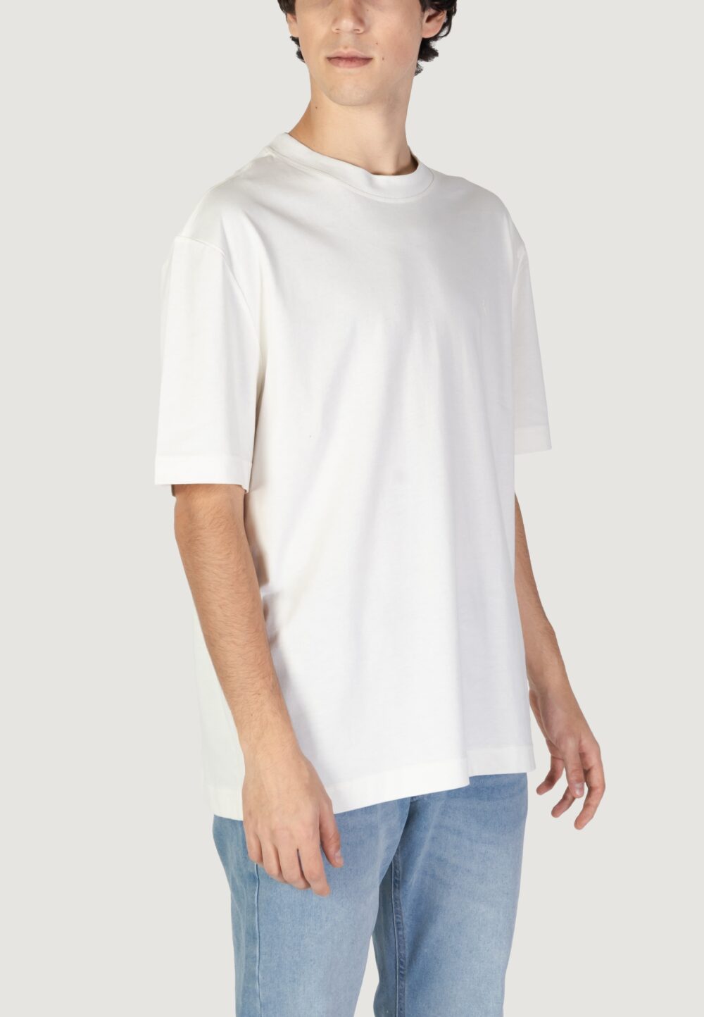 T-shirt Calvin Klein Jeans COLORBLOCK TEE Beige - Foto 4