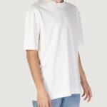 T-shirt Calvin Klein Jeans COLORBLOCK TEE Beige - Foto 4