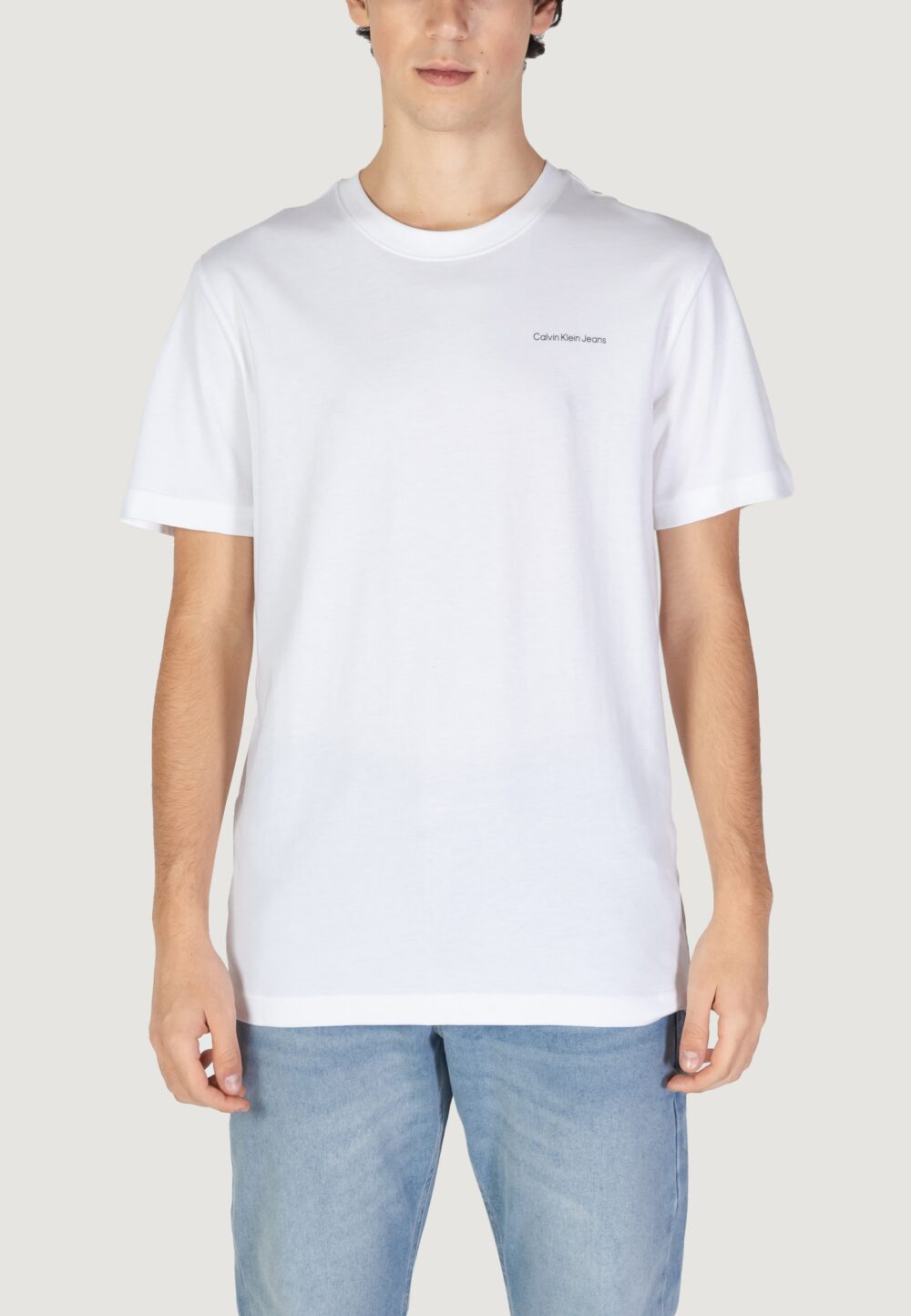 T-shirt Calvin Klein Jeans CK MULTIBOX TEE Bianco - Foto 1