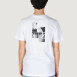 T-shirt Calvin Klein Jeans CK MULTIBOX TEE Bianco - Foto 3