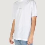 T-shirt Calvin Klein Jeans GRID MONOGRAM TEE Bianco - Foto 2