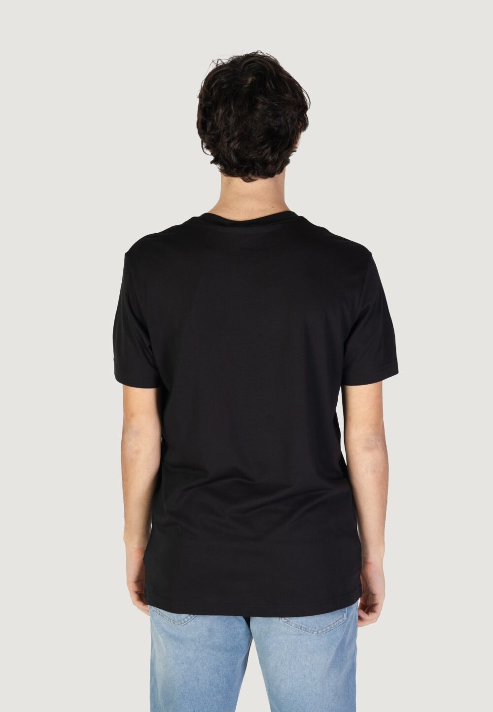 T-shirt Calvin Klein Jeans LIGHTWEIGHT TEE Nero - Foto 3