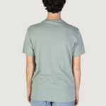 T-shirt Calvin Klein Jeans GRID BOX TEE VERDE SALVIA - Foto 4