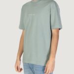 T-shirt Calvin Klein Jeans GRID MONOGRAM TEE VERDE SALVIA - Foto 2