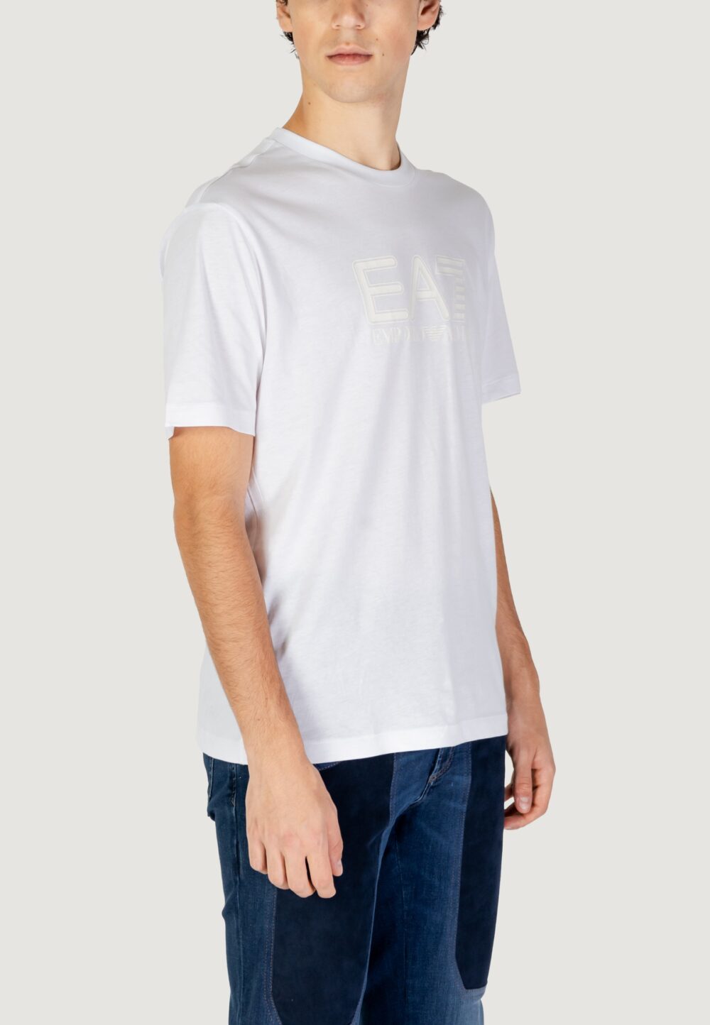 T-shirt EA7  Bianco - Foto 4