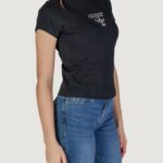 T-shirt Guess Active COLETTE SS TEE Nero - Foto 2