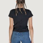 T-shirt Guess Active COLETTE SS TEE Nero - Foto 4