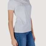 T-shirt Guess SS SCRIPT LACE LOGO Bianco - Foto 2