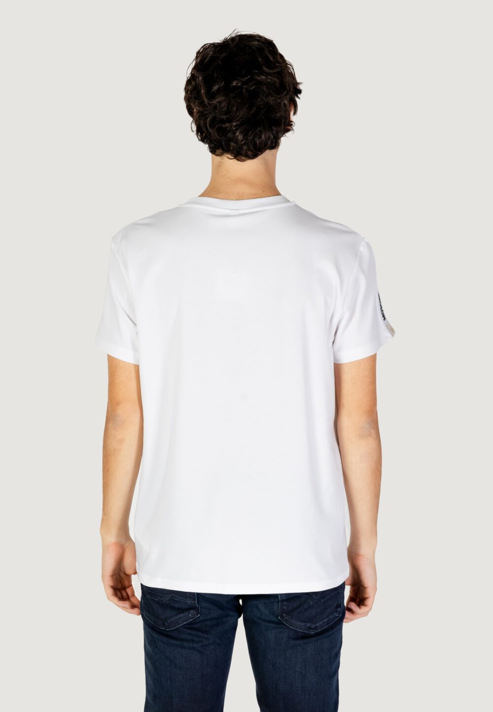 T-shirt Moschino Underwear  Bianco - Foto 3