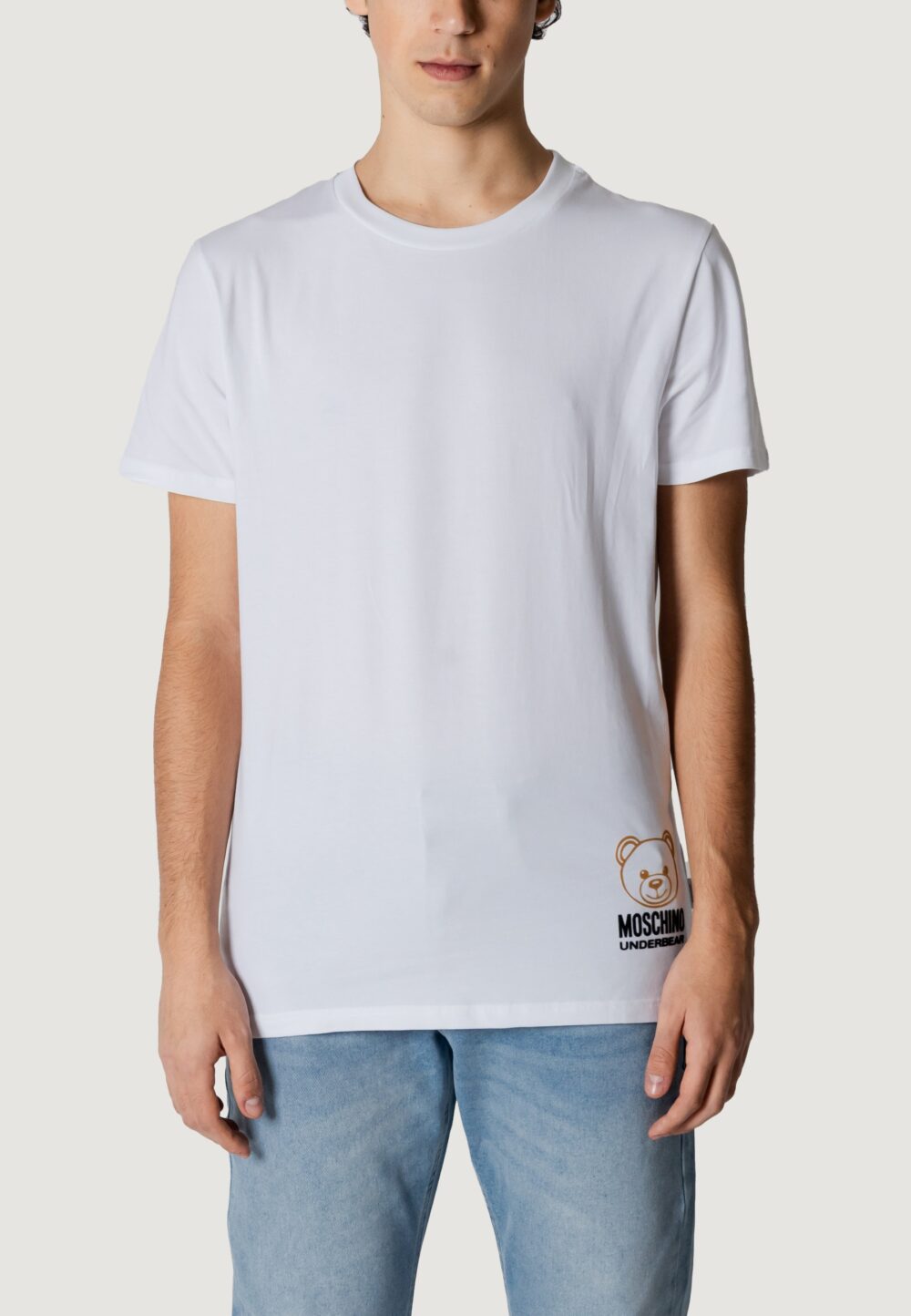 T-shirt Moschino Underwear  Bianco - Foto 1