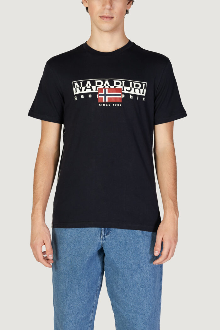 T-shirt Napapijri  Nero – NP0A4HTO