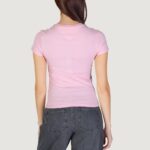 T-shirt Tommy Hilfiger Jeans TJW LINEAR TEE Rosa - Foto 5