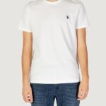 T-shirt U.S. Polo Assn.  Bianco - Foto 1