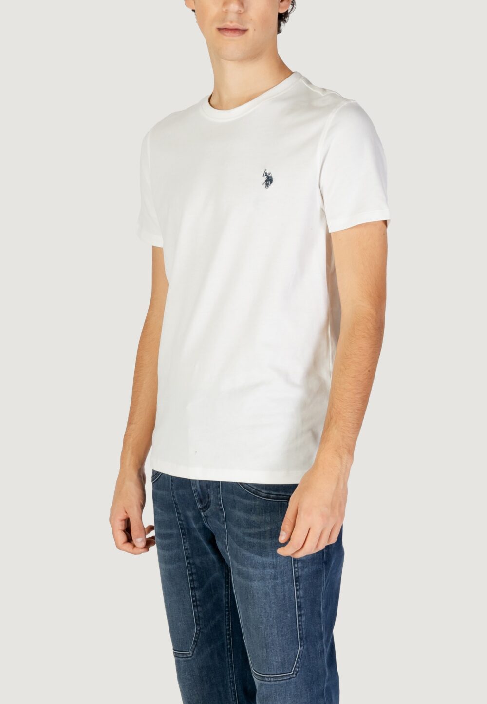 T-shirt U.S. Polo Assn.  Bianco - Foto 2