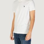 T-shirt U.S. Polo Assn.  Bianco - Foto 2