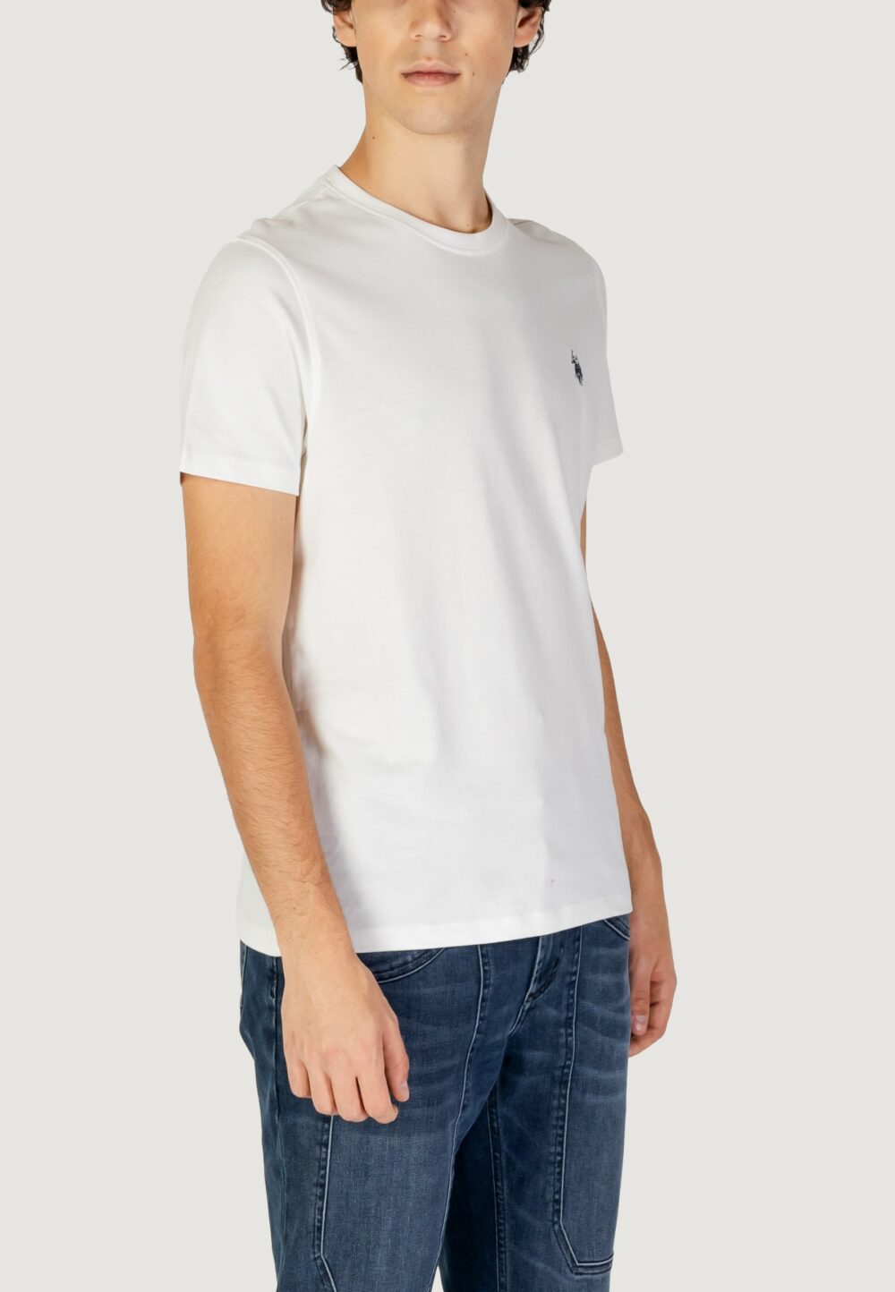 T-shirt U.S. Polo Assn.  Bianco - Foto 4