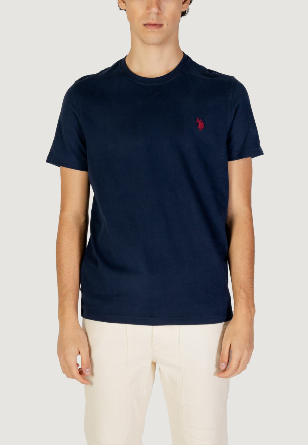 T-shirt U.S. Polo Assn.  Blu - Foto 1