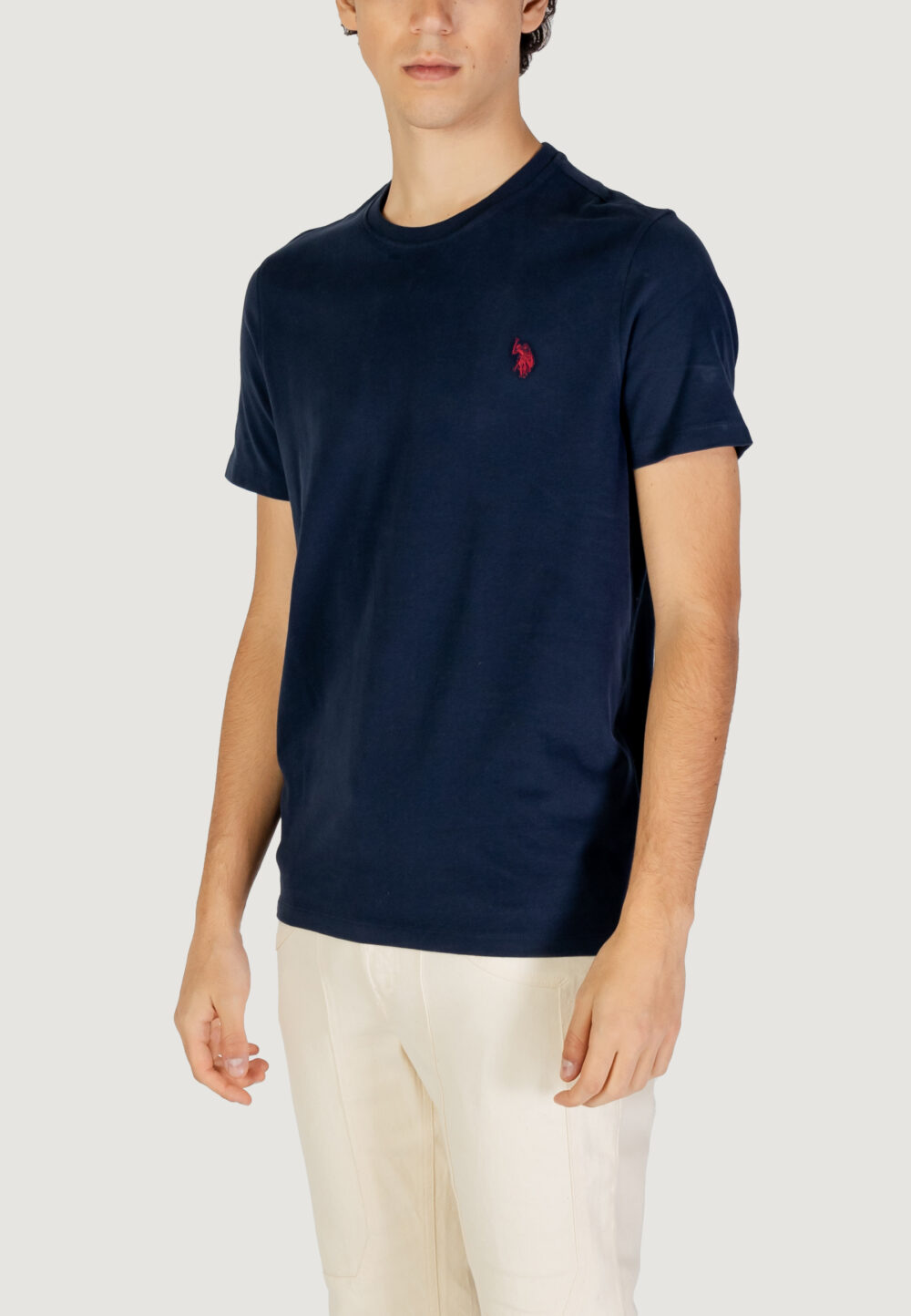 T-shirt U.S. Polo Assn.  Blu - Foto 2