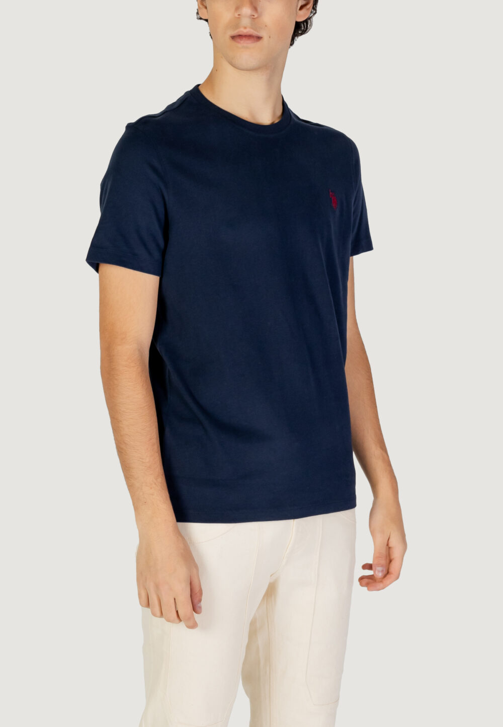 T-shirt U.S. Polo Assn.  Blu - Foto 4