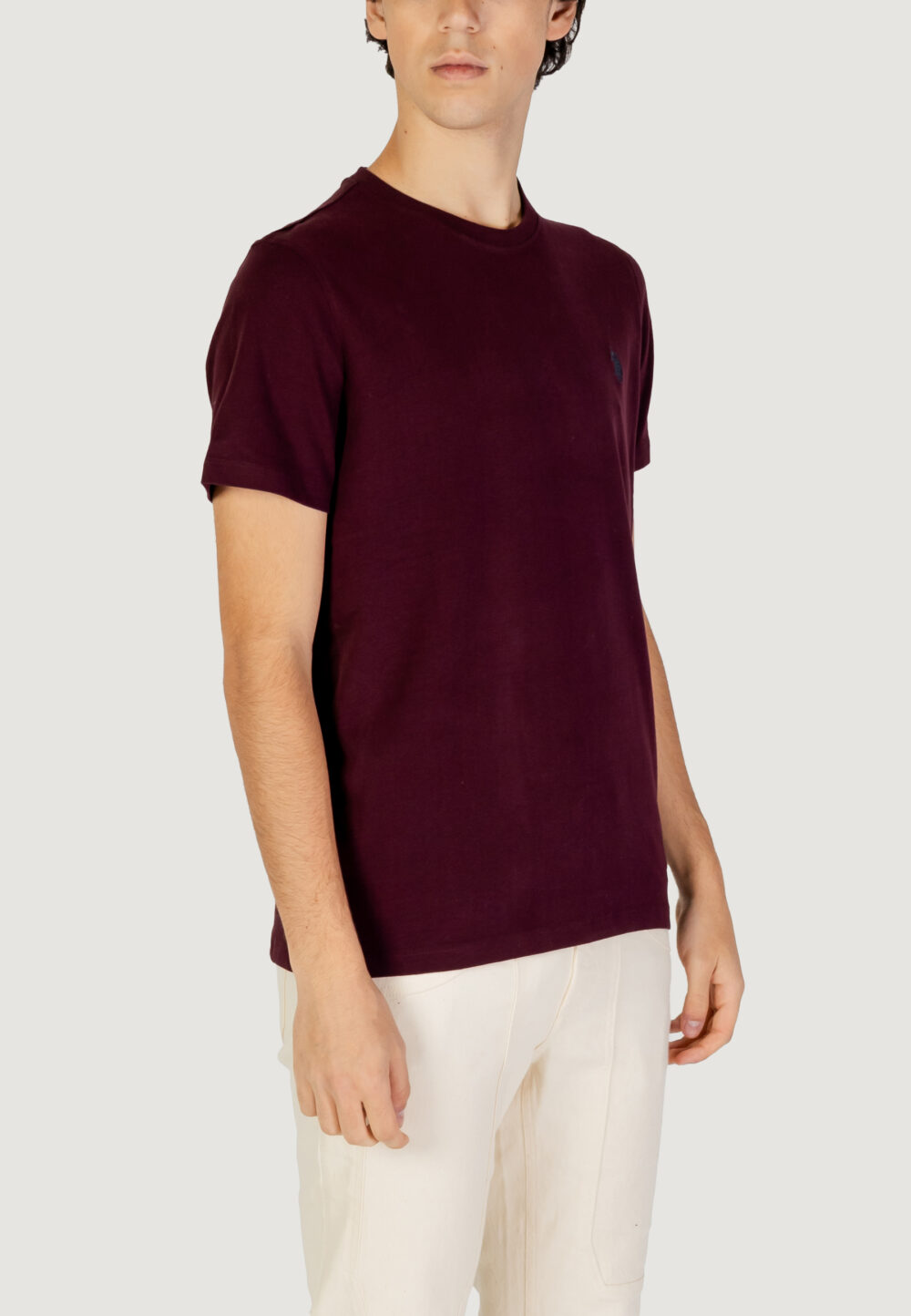 T-shirt U.S. Polo Assn.  Bordeaux - Foto 3