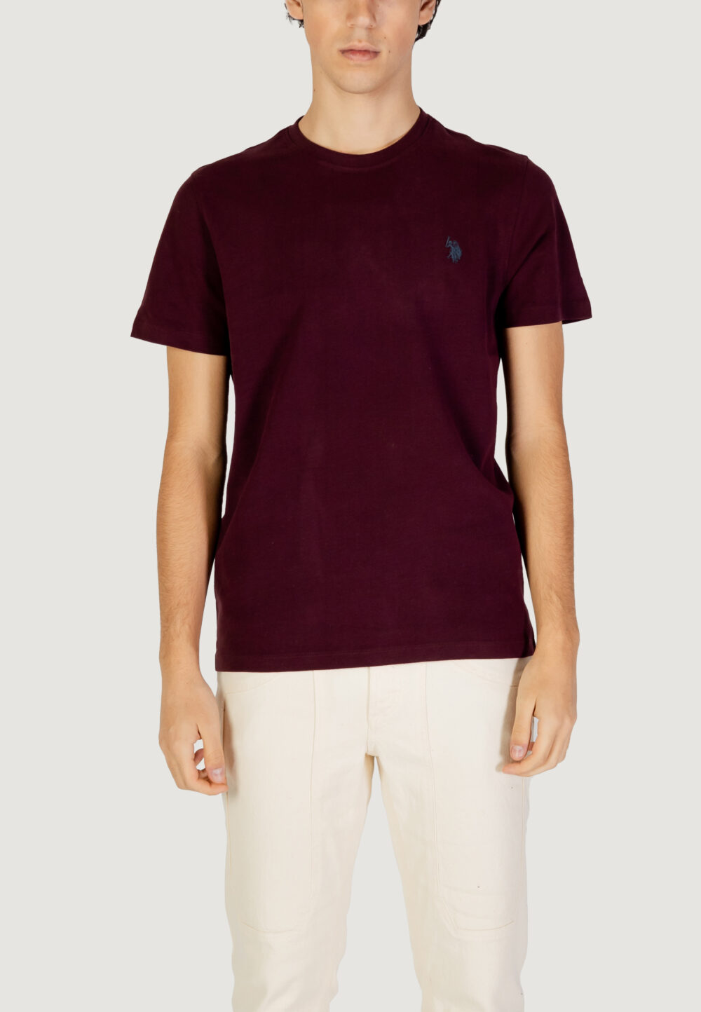 T-shirt U.S. Polo Assn.  Bordeaux - Foto 4