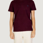 T-shirt U.S. Polo Assn.  Bordeaux - Foto 4