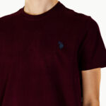 T-shirt U.S. Polo Assn.  Bordeaux - Foto 5