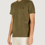 T-shirt U.S. Polo Assn.  Verde Oliva - Foto 2