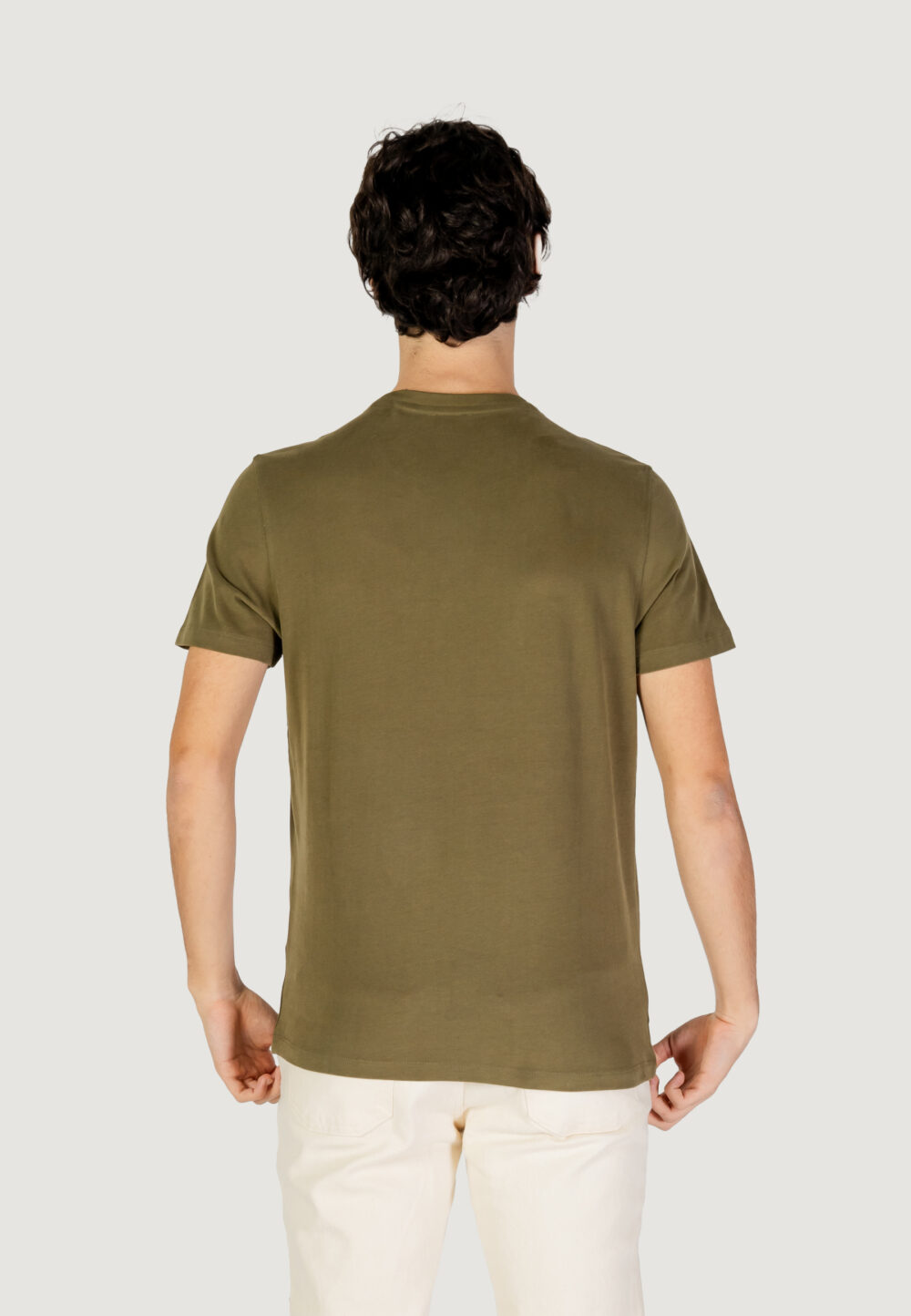 T-shirt U.S. Polo Assn.  Verde Oliva - Foto 3