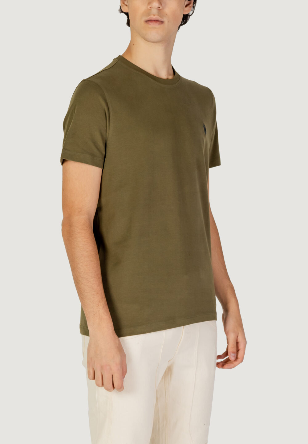 T-shirt U.S. Polo Assn.  Verde Oliva - Foto 4