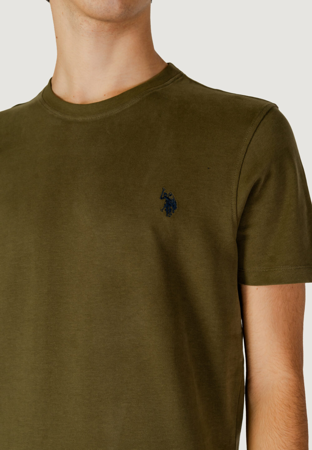 T-shirt U.S. Polo Assn.  Verde Oliva - Foto 5