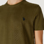 T-shirt U.S. Polo Assn.  Verde Oliva - Foto 5