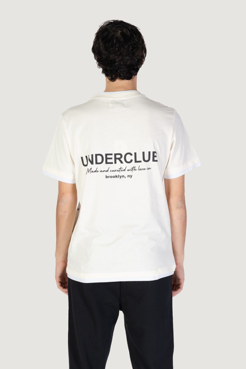 T-shirt Underclub  Panna - Foto 3