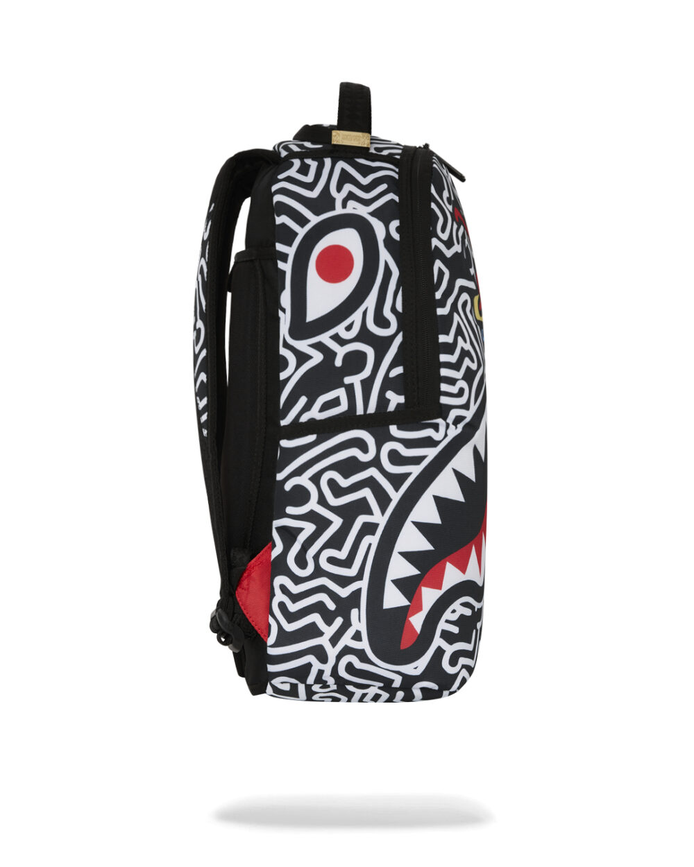 Zaino Sprayground KEITH HARING 3 BACKPACK Bianco - Foto 3