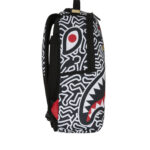 Zaino Sprayground KEITH HARING 3 BACKPACK Bianco - Foto 3