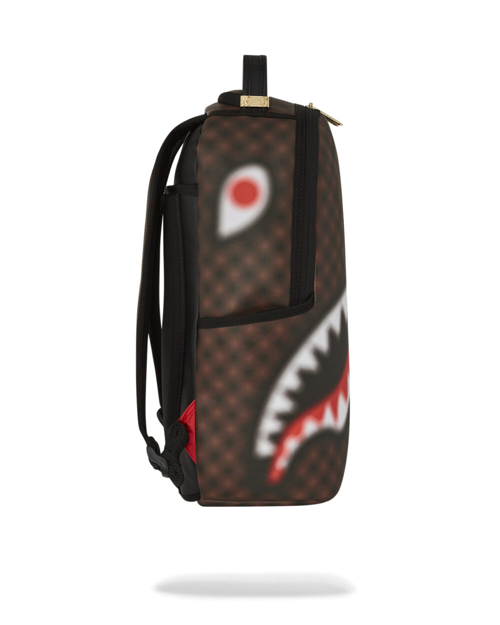 Zaino Sprayground SHARKS IN PARIS BLUR BACKPACK Marrone - Foto 3