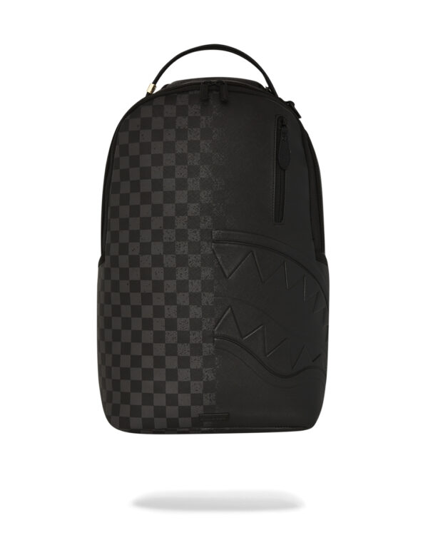 Zaino Sprayground HALF SPRITZ BLACK/GREY CHECK BACKPACK Nero - Foto 1