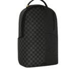 Zaino Sprayground HALF SPRITZ BLACK/GREY CHECK BACKPACK Nero - Foto 2