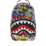 Zaino Sprayground FUR GRAFF BACKPACK Rosso - Giallo - Foto 1