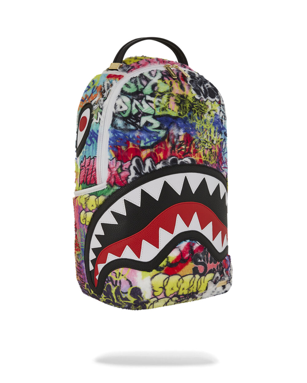 Zaino Sprayground FUR GRAFF BACKPACK Rosso - Giallo - Foto 3