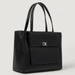 Borsa Calvin Klein CK MEDIUM SHOPPER W/POCKET Nero - Foto 2