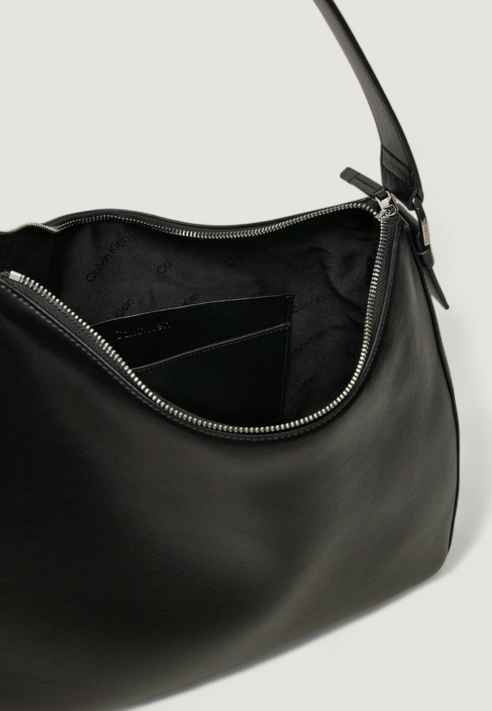 Borsa Calvin Klein CK SENSE MEDIUM SHOPPER Nero - Foto 4